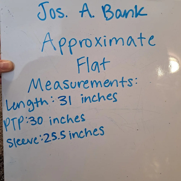 Jos. A. Bank Travelers Collection Dark Grey 1/4 Zip 100% Pima Cotton Sweater 3X - Picture 6 of 6